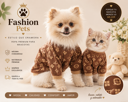 Breathable Premium Sweater for Puppies and Kittens.