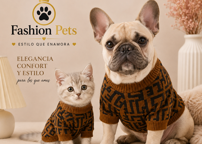 Sweater de lujo tipo Fendi en 2 colores. calidad premium que resalta.