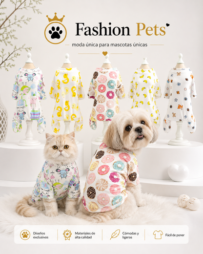 hermosas pijamas transpirables y super cómodas sin perder el estilo