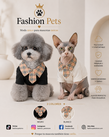 hermoso Polo estilo BB para razas pequeñas