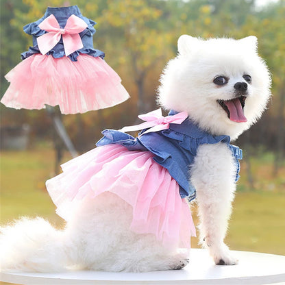 Hermoso vestido para las princesas del hogar.
