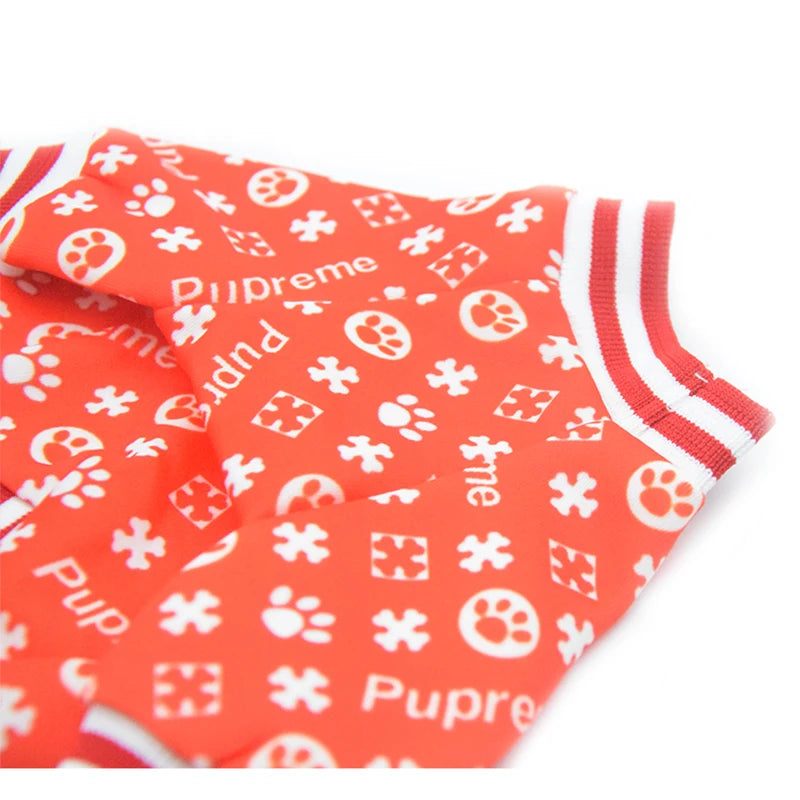 Sweater premium estilo supreme. Para razas minis o pequeñas y gatitos.