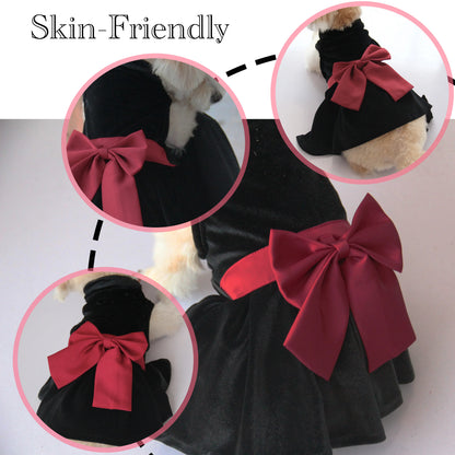 Vestido elegante para toda ocasión de moda para tu peludita.