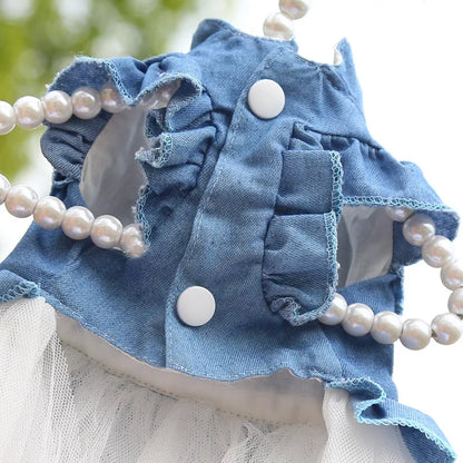 Hermoso vestido para las princesas del hogar.